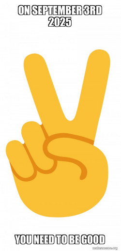 Peace Sign Emoji