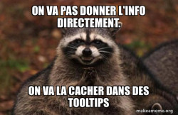 Evil Plotting Raccoon