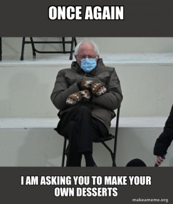 Bernie Sanders at the Inauguration