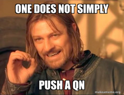 Push a QN