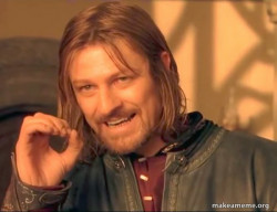 One does not simply turn 28 without receiving cake...