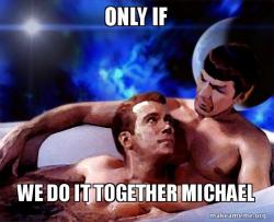 Spock and Kirk