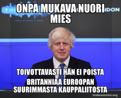 Boris Johnson  Brexit