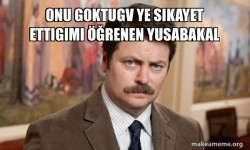 Ron Swanson : I am a Simple Man