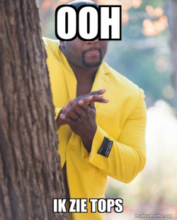 Anthony Adams in Yellow Suit Rubbing Hands