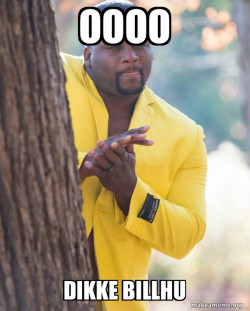 Anthony Adams in Yellow Suit Rubbing Hands