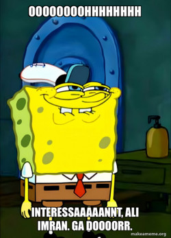 SpongeBob Grin