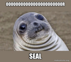 Squeamish Seal