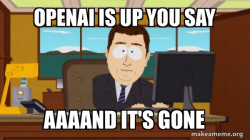 aaaand its gone