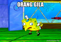 Mocking SpongeBob