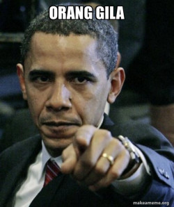 Angry Obama