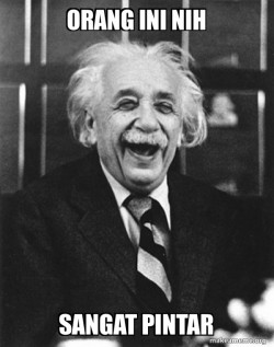 Laughing Albert Einstein