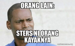 Confused Black Man
