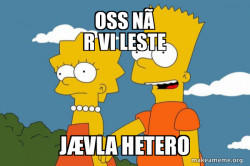 Bart and Lisa Chat