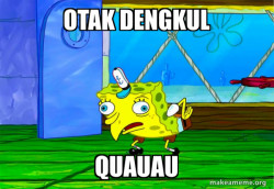 Mocking SpongeBob