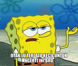 Tough SpongeBob