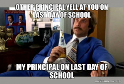 Ron Burgundy - boy that escalated quickly