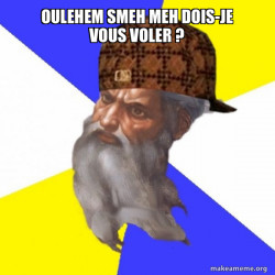 Scumbag Advice God