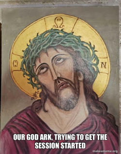 Jesus Is So Done With This Shit