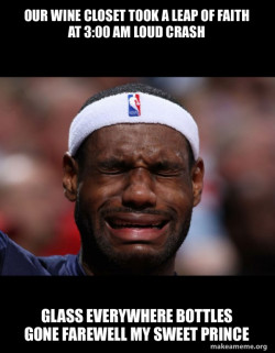 Lebron Crying