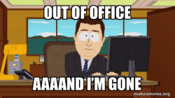 aaaand its gone