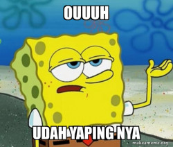 Tough SpongeBob