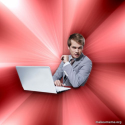 Overly Suave IT Guy