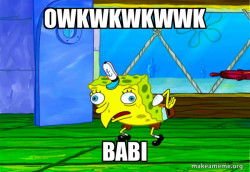 Mocking SpongeBob