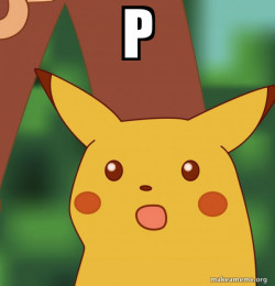 Surprised Pikachu