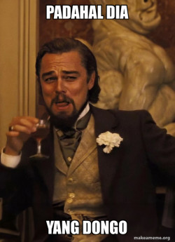 Leonardo DiCaprio Laughing Django