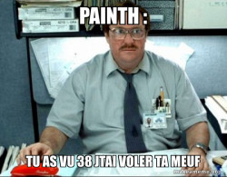 Milton from Office Space