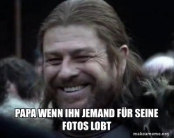 Happy Ned Stark Meme