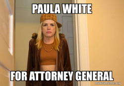 Scumbag Pam Bondi