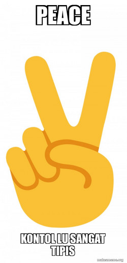 Peace Sign Emoji