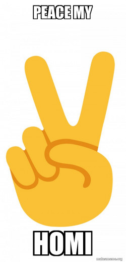 Peace Sign Emoji