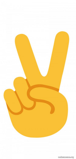 Peace Sign Emoji