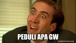 Sarcastic Nicholas Cage