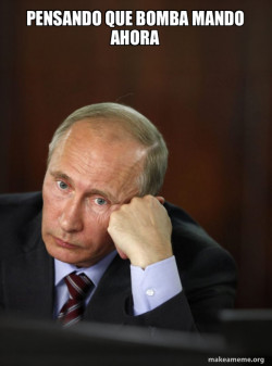 Contemplative Putin