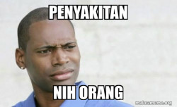Confused Black Man