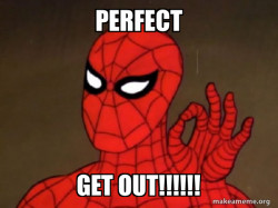 Spooderman is perfect 