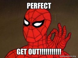 Spooderman is perfect