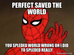 Spiderman - Care factor Zero