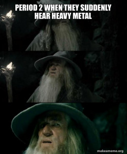 Confused Gandalf