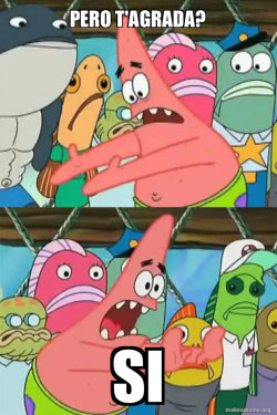 Push It Somewhere Else Patrick