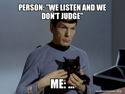 Spock and Cat Meme