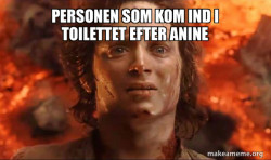 Frodo it's over it's done