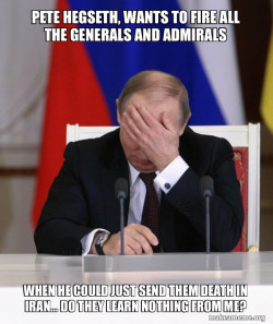 Putin Facepalm