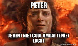 Frodo it's over it's done