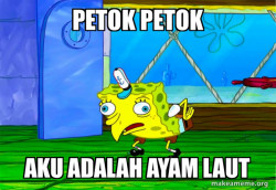 Mocking SpongeBob