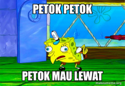 Mocking SpongeBob